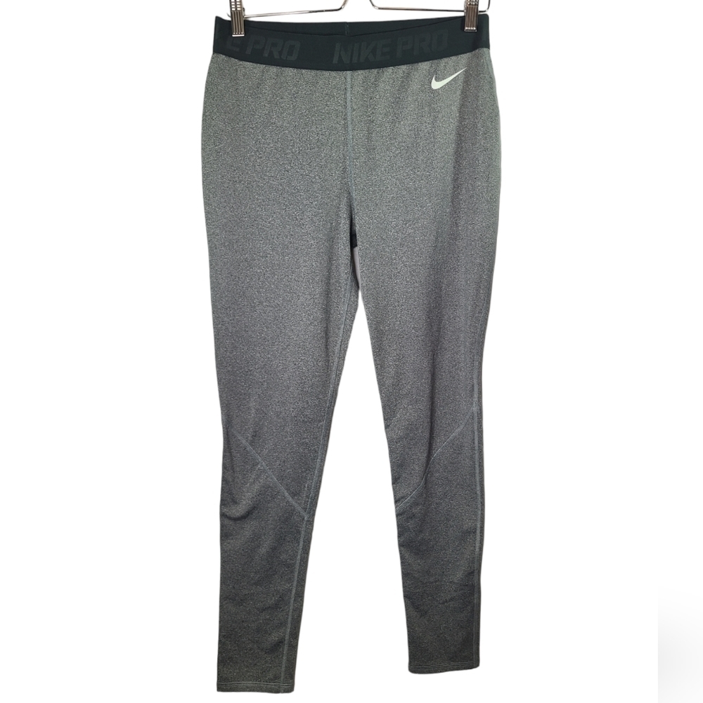 Nike Pro dri fit fleece lined leggings- Size Large women's